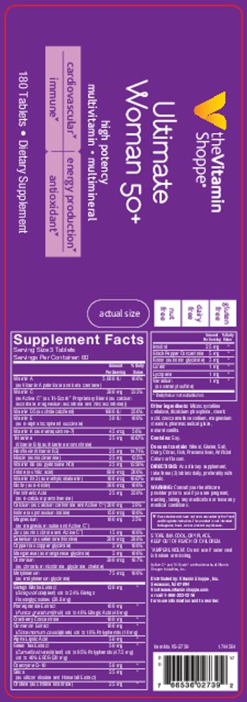 The Vitamin Shoppe Ultimate Woman 50+ - supplement