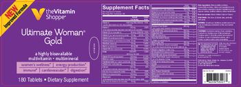 The Vitamin Shoppe Ultimate Woman Gold - supplement
