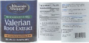 The Vitamin Shoppe Valerian Root Extract - herbal supplement