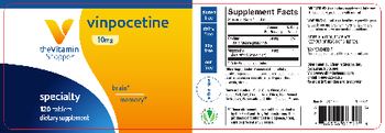 The Vitamin Shoppe Vinpocetine 10 mg - supplement