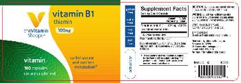The Vitamin Shoppe Vitamin B1 100 mg - supplement