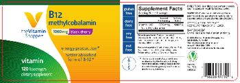 The Vitamin Shoppe Vitamin B12 1000 mcg Black Cherry - supplement