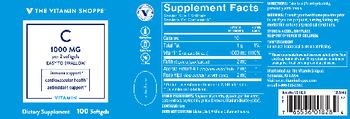 The Vitamin Shoppe Vitamin C 1000 mg - supplement