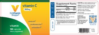 The Vitamin Shoppe Vitamin C 500 mg - supplement