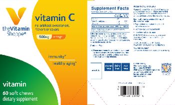 The Vitamin Shoppe Vitamin C 500 mg Orange - supplement