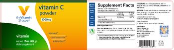 The Vitamin Shoppe Vitamin C Powder 1000 mg - supplement