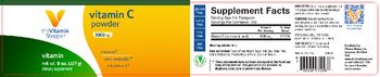 The Vitamin Shoppe Vitamin C Powder 1000 mg - supplement