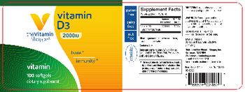The Vitamin Shoppe Vitamin D3 2000 IU - supplement