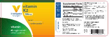The Vitamin Shoppe Vitamin K2 100 mcg - supplement