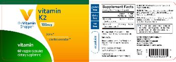 The Vitamin Shoppe Vitamin K2 100 mcg - supplement