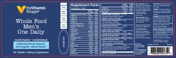 The Vitamin Shoppe Whole Food Men?s One Daily - supplement