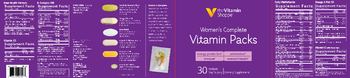 The Vitamin Shoppe Women's Complete Vitamin Packs Bone Health Formula - supplement
