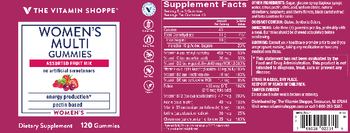 The Vitamin Shoppe Women's Multi Gummies Assorted Fruit Mix - supplement