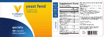 The Vitamin Shoppe Yeast Fend - supplement