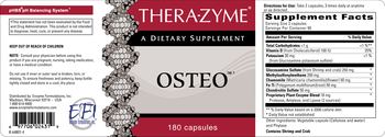 Thera-Zyme OSTEO - supplement