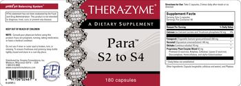 Thera-Zyme Para S2 To S4 - supplement