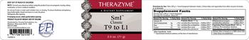 Thera-Zyme SmI Classic T9 To L1 - supplement