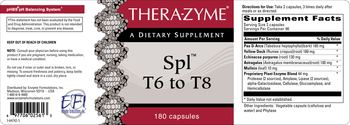Thera-Zyme Spl T6 To T8 - supplement