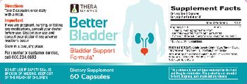TheraBotanics Better Bladder - supplement