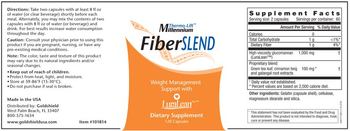 Thermo-Lift Millennium FiberSlend - supplement