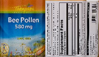 Thompson Bee Pollen 580 mg - supplement