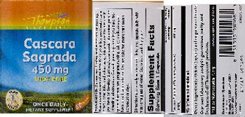 Thompson Cascara Sagrada 450 mg - supplement