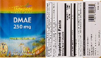 Thompson DMAE 250 mg - supplement