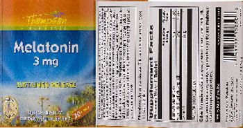 Thompson Melatonin 3 mg - once daily supplement