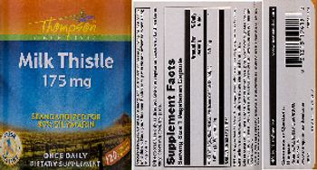 Thompson Milk Thistle 175 mg - supplement