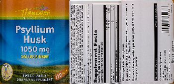 Thompson Psyllium Husk 1050 mg - supplement