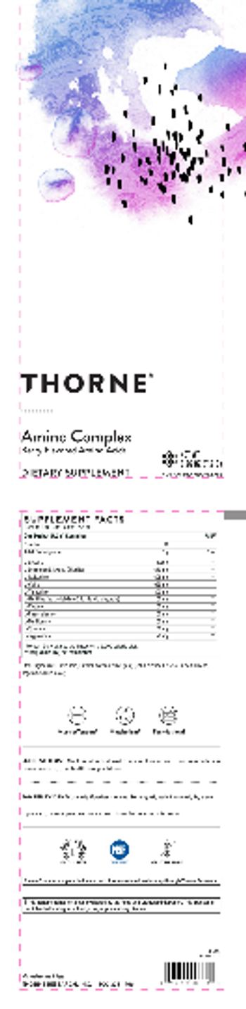Thorne Amino Complex Berry Flavored - supplement