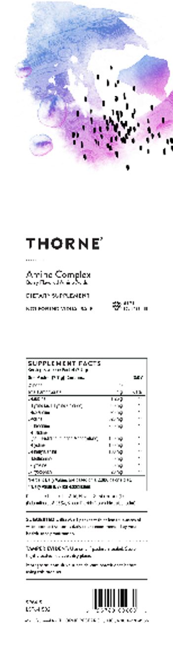 Thorne Amino Complex Berry Flavored - supplement