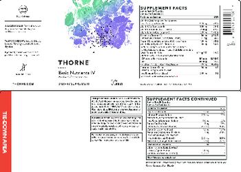Thorne Basic Nutrients IV - supplement