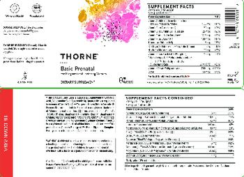 Thorne Basic Prenatal - supplement