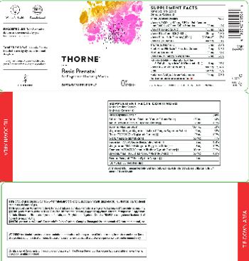Thorne Basic Prenatal - supplement
