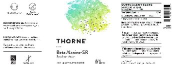 Thorne Beta Alanine-SR - supplement
