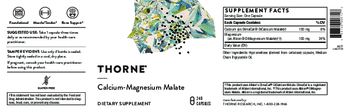 Thorne Calcium-Magnesium Malate - supplement