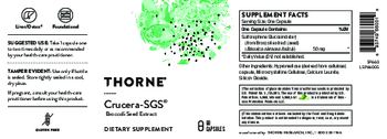 Thorne Crucera-SGS - supplement