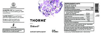 Thorne Diabenil - supplement