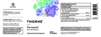 Thorne Ferrasorb - supplement