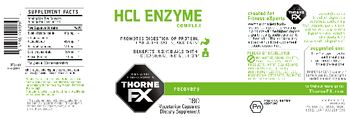 Thorne FX HCl Enzyme Complex - supplement