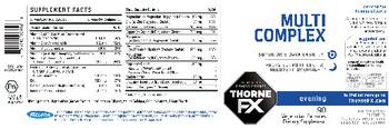 Thorne FX Multi Complex Evening - supplement