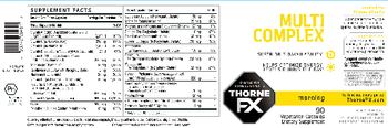 Thorne FX Multi Complex Morning - supplement
