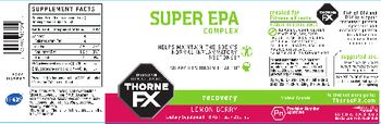 Thorne FX Super EPA Complex Lemon Berry - supplement