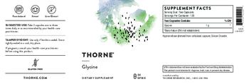 Thorne Glycine - supplement