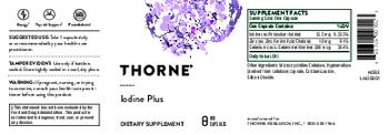 Thorne Iodine Plus - supplement