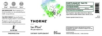 Thorne Iso-Phos - supplement