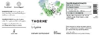 Thorne L-Lysine - supplement