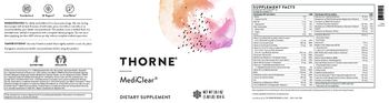 Thorne MediClear - supplement