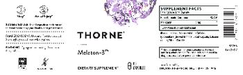 Thorne Melaton-3 - supplement